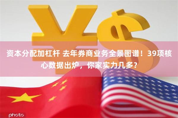 资本分配加杠杆 去年券商业务全景图谱！39项核心数据出炉，你家实力几多？