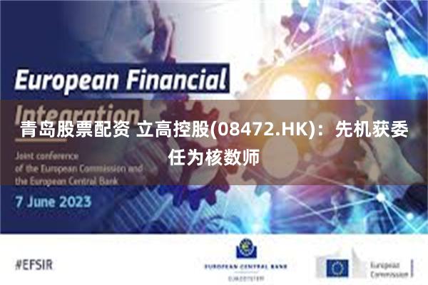 青岛股票配资 立高控股(08472.HK)：先机获委任为核数师