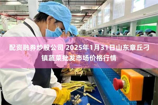 配资融券炒股公司 2025年1月31日山东章丘刁镇蔬菜批发市场价格行情