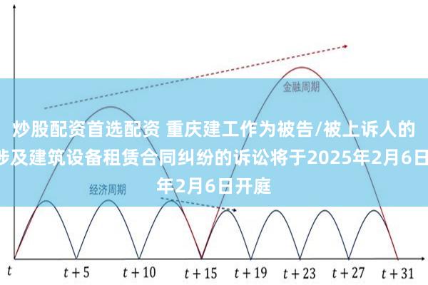 炒股配资首选配资 重庆建工作为被告/被上诉人的1起涉及建筑设备租赁合同纠纷的诉讼将于2025年2月6日开庭