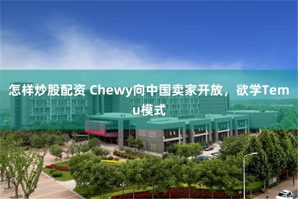 怎样炒股配资 Chewy向中国卖家开放，欲学Temu模式