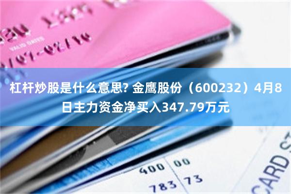 杠杆炒股是什么意思? 金鹰股份（600232）4月8日主力资金净买入347.79万元