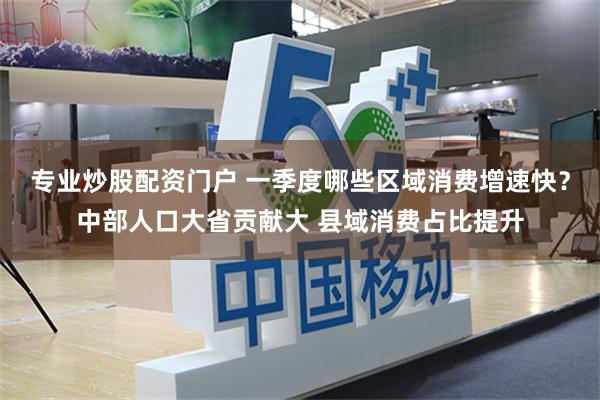 专业炒股配资门户 一季度哪些区域消费增速快？中部人口大省贡献大 县域消费占比提升