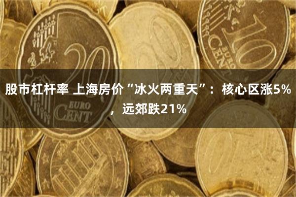 股市杠杆率 上海房价“冰火两重天”：核心区涨5%，远郊跌21%