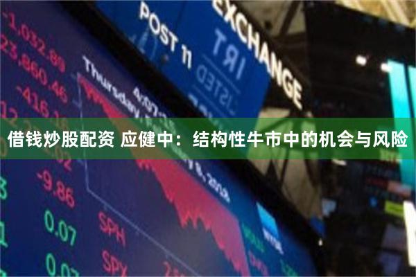 借钱炒股配资 应健中：结构性牛市中的机会与风险