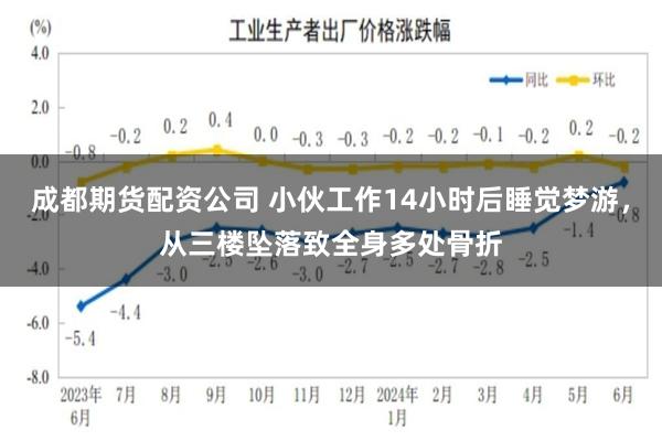 成都期货配资公司 小伙工作14小时后睡觉梦游，从三楼坠落致全身多处骨折